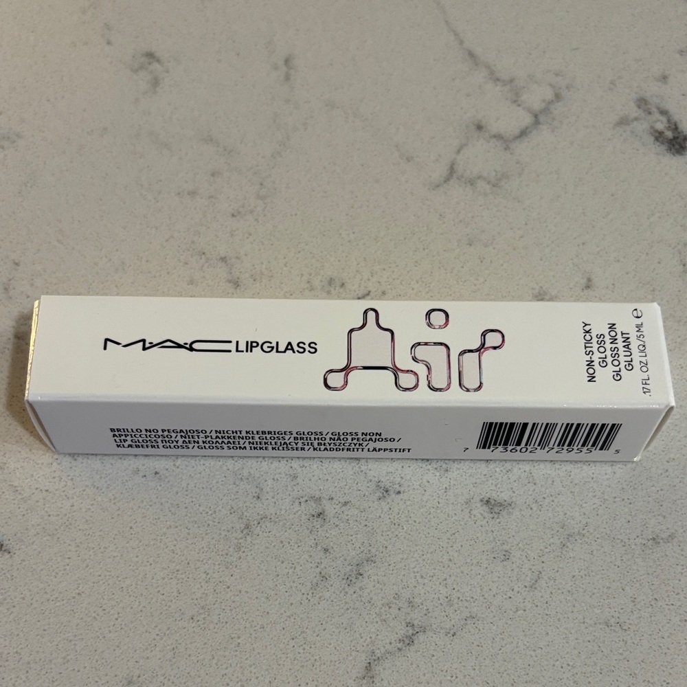 MAC Cosmetics Lipglass Zephyr (Clear)